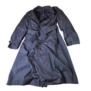 U.S. Navy Vintage Officer Raincoat Trench Coat 1960s–70s Medium 38–40R